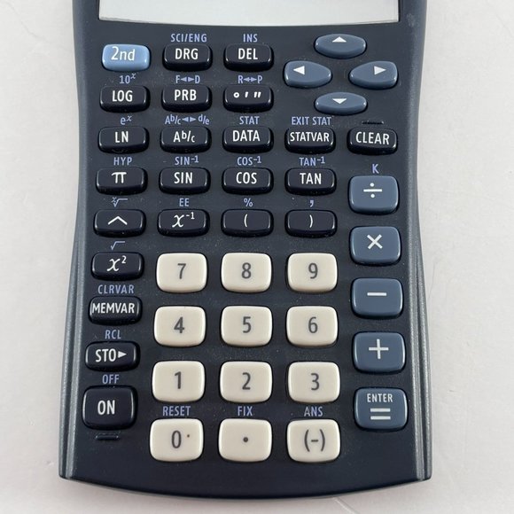 Texas Instruments TI-30X IIS BLUE Works Great - Picture 5 of 8